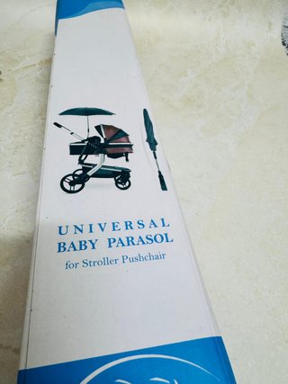 Sombrilla Universal Gris Cochecito Bebé