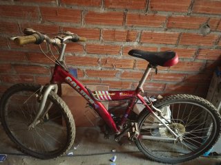 Bicicleta Coluer Roja Talla M