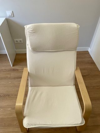 Sillón IKEA POÄNG como nuevo + cojín regalo