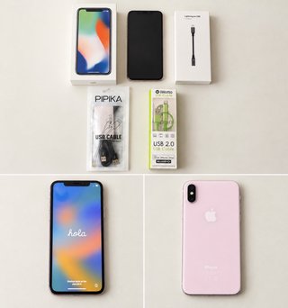 iPhone X 64GB Bianco Perfetto + Scatola + Accessori