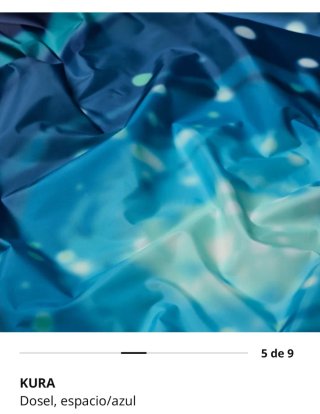 Dosel infantil KURA IKEA (espacio/azul)