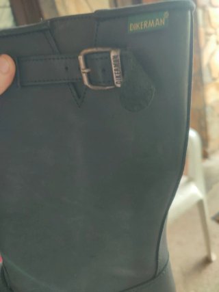 Botas motero Dikerman Factory negras