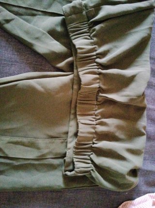 Pantalón verde mujer