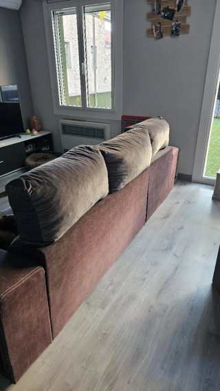 Sofá 3/4 plazas 240cm + chaise longue