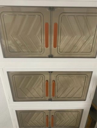 Estantería almacenamiento de plástico