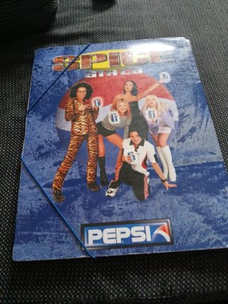 Carpeta Spice Girls Pepsi
