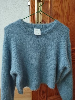 Jersey azul Lefties peludo