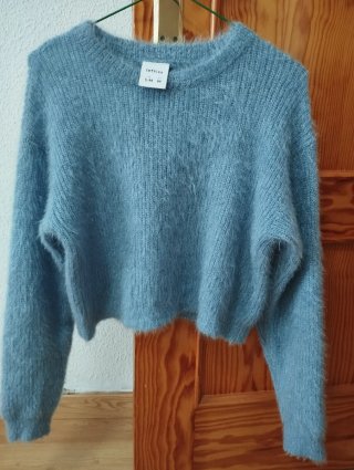 Jersey azul Lefties peludo