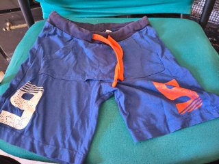 Pantaloncini bimbo 6 anni blu