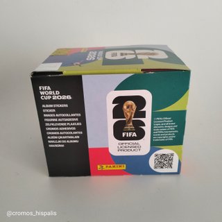 Panini World Cup 2026 Stickers caja 50 sobres