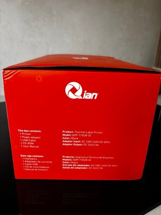Qian Impresora de Etiquetas Térmica QOP-T10UB-DI