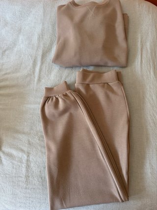 Conjunto chándal marrón