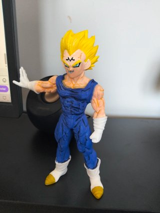 Figura Majin Vegeta 3D