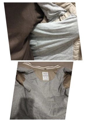 Abrigo de hombre Talla L + Jersey Talla M. Marca S