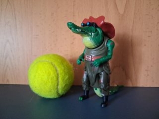 Leatherhead Tortugas Ninja Figura