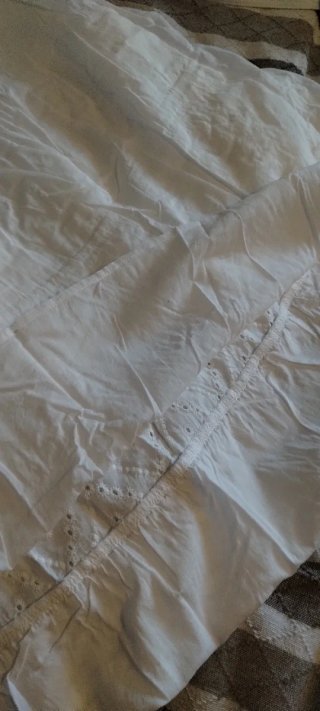 Vestito donna bianco in cotone