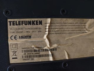 TV Telefunken 22" + Android TV(URGE)