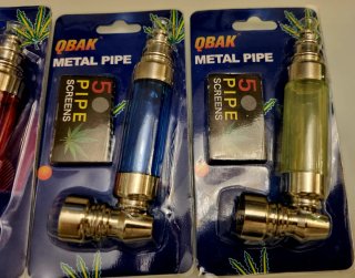 QBAK Metal Pipe com 5 Filtros