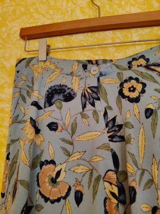 Falda Lassarre Estampada Verano Talla M