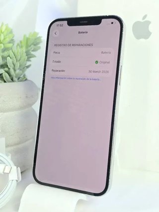iPhone 12 Pro Max Batería 100% Blanco Plata