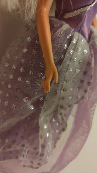 Barbie Vintage Abito Viola Principessa