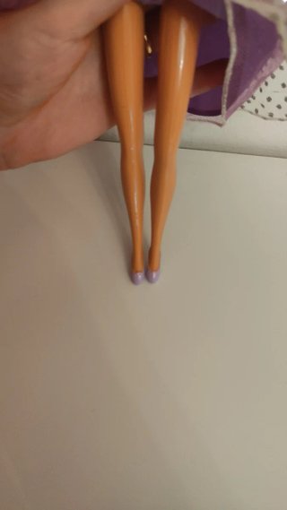 Barbie Vintage Abito Viola Principessa