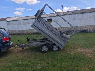 Remolque basculante 750kg 2 ejes