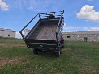 Remolque basculante 750kg 2 ejes