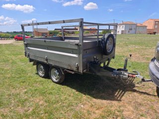 Remolque basculante 750kg 2 ejes