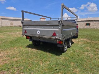 Remolque basculante 750kg 2 ejes