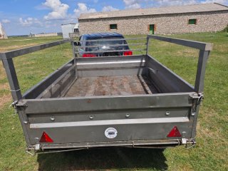 Remolque basculante 750kg 2 ejes