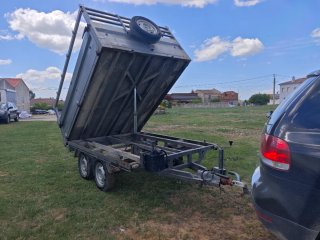 Remolque basculante 750kg 2 ejes