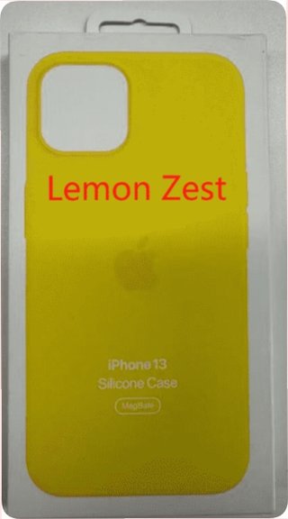 Funda iPhone 13 Silicona MagSafe Lemon Zest