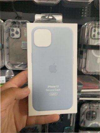 Funda Silicona iPhone 13 MagSafe Apple Azul