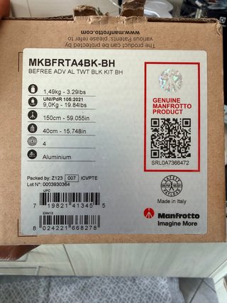 Manfrotto Befree Advance Treppiede