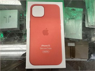 Funda iPhone 13 Silicona MagSafe Roja
