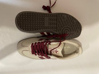 Adidas Samba OG Beige/Rojo