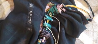 Vestito lungo floreale donna