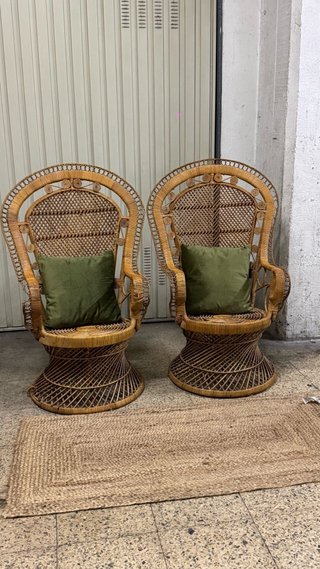 Sillón Emmanuel Mimbre (alquiler o venta)