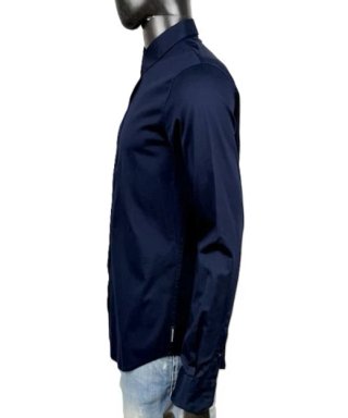 Camicia Armani Exchange Uomo Slim Fit Blu Taglia M