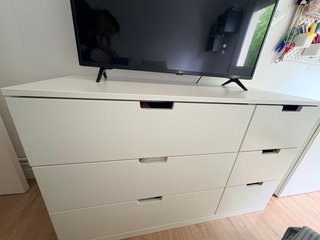 Cómoda NORDLI 6 cajones IKEA COMO NUEVA!