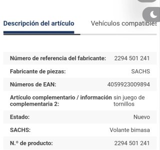 Volante de motor para embrague