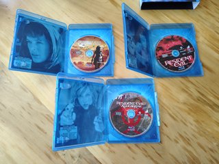 Resident Evil Trilogia Blu-ray Completa