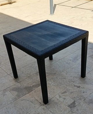 Mesa y 4 Silla Jardín/terraza/patio de Plástico