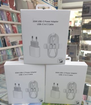 Cargador Apple 35W USB-C + Cable