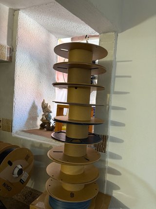 Bobinas de filamento 3D vacías