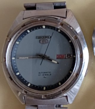 Lote 5 Relógios Vintage Cauny, Seiko, Yema