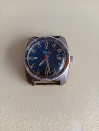 Lote 5 Relógios Vintage Cauny, Seiko, Yema