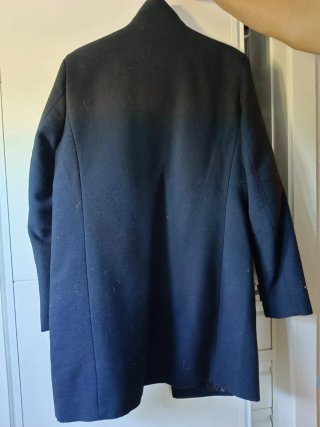 Abrigo Loden Gris Caballero H&M Talla L