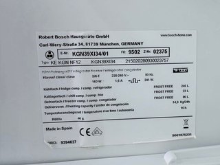 Frigorífico Combi Bosch 2mts Inox A+++ No Frost